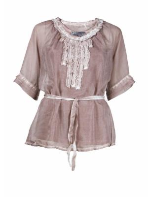 NÜ  - NŐI RÖVID UJJÚ BLÚZ 